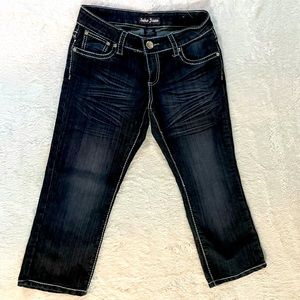 Suko denim jean capris
